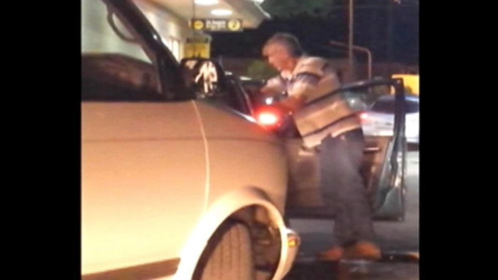Florida police say cell phone video captured at McDonalds shows a man punching a woman.