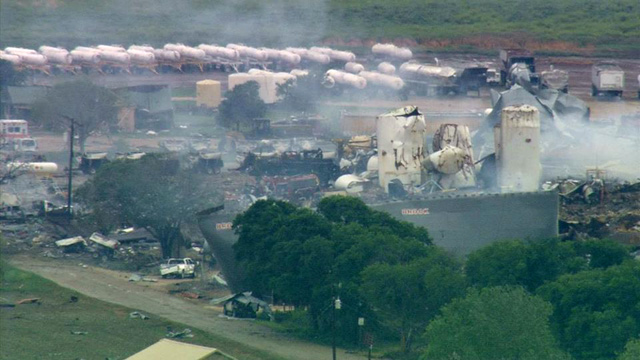 PHOTO: Aerial photos from HD Chopper 8 show incredible destruction in West, TX.