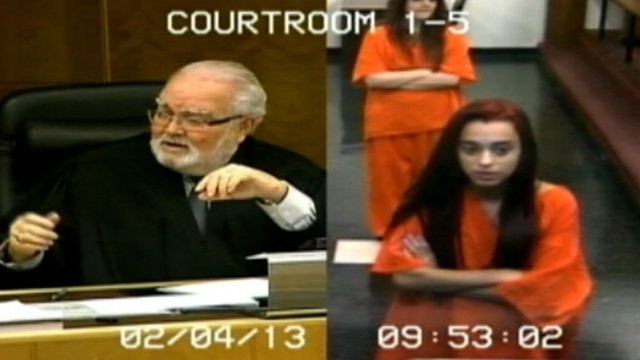 VIDEO: Penelope Soto was sentenced to 30 days in jail after she cursed at Judge Jorge Rodriguez-Chomat.
