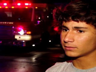 Teen Saves 7-Year-Old From Fire
