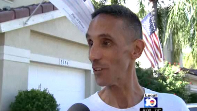 PHOTO: Richard Wentz has been given 10 days to take down his flag down or face fines and possibly legal action.