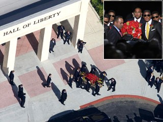 Michael Jackson's body is at Forest Lawn cemetary