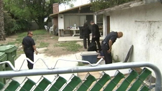 PHOTO: Authorities are looking for two men who forcibly took a 10-year-old girl from her bedroom in North Hills, Los Angeles.