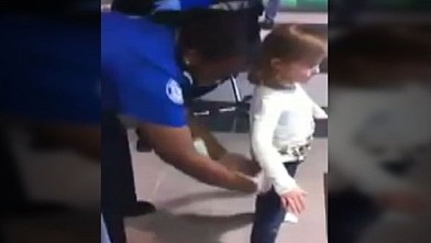 PHOTO: The 6-year-old was pat-down by a TSA agent in April.