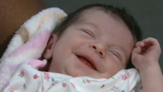 PHOTO: Authorities are using the bottom tooth of the week-old infant abandoned in a plastic bag outside an apartment complex in Cypress, Texas, as a lead in the search for her parents.