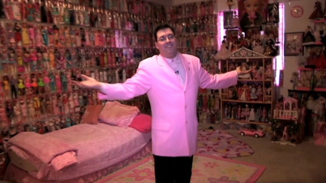 PHOTO: Since 1997 Stanley has collected anything and everything related to the iconic Barbie doll and has amassed a staggering collection of more than 2,000 Barbies.