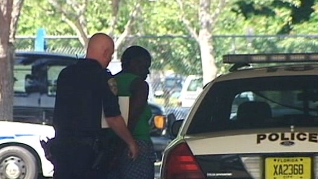 PHOTO: Surveillance video shows Daneta McPherson reportedly berating a 5-year-old boy.