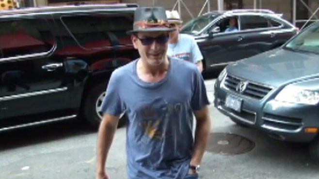 VIDEO: Police reportedly found the actor drunk in the middle of a trashed hotel suite.