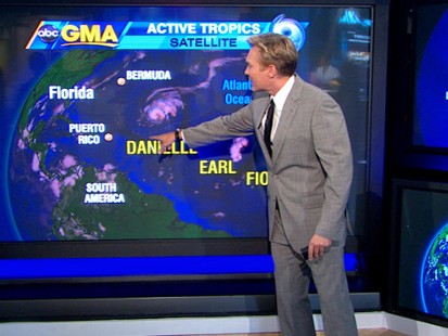 VIDEO: Hurricane Danielle Heading Toward Bermuda