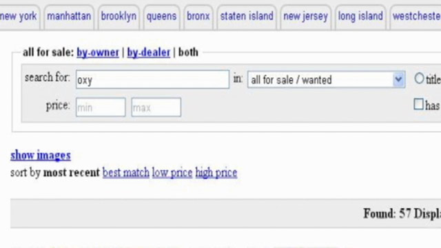 PHOTO: An undercover sting by the New York Police Department and the citys Special Narcotics Prosecutor has revealed a booming business for drug dealers who now openly advertise on Craigslist.