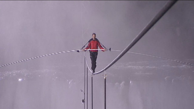 Niagara Falls High Wire Walk Nik Wallenda Fulfills Lifelong Dream