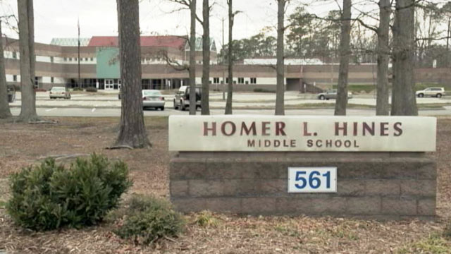 PHOTO: Two middle school students from Hines Middle School, in Newport News, Va., allegedly tried to poison a teacher by mixing hand sanitizer in her drink.