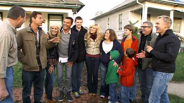 PHOTO:&nbsp;"Extreme Makeover: Home Edition" and "Good Morning America" surprise the Howard family with news that they'll get a new home.
