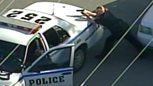 PHOTO Bank of America Hostage: Employee Reportedly Forced into Bank With Bomb Strapped to His Body