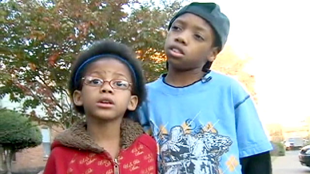 PHOTO: Jaivon Simpson, 10, from Memphis, is being called a hero after stopping an abductor who was trying to take his sister Terrincy.