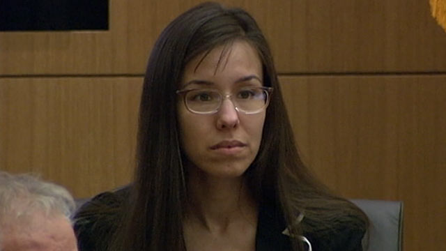 PHOTO: Defendant Jodi Arias attends her murder trial at Judge Sherry Stephens Superior Court, Feb. 21, 2013. Arias is charged in the 2008 stabbing and shooting death of her ex-boyfriend, Alexander. She faces the death penalty if convicted of first-degree