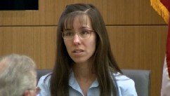 PHOTO: Defendant Jodi Arias testifies in her murder trial at Judge Sherry Stephens' Superior Court, Feb. 20, 2013. Arias is charged in the 2008 stabbing and shooting death of her ex-boyfriend, Alexander. She faces the death penalty if convicted of first-d