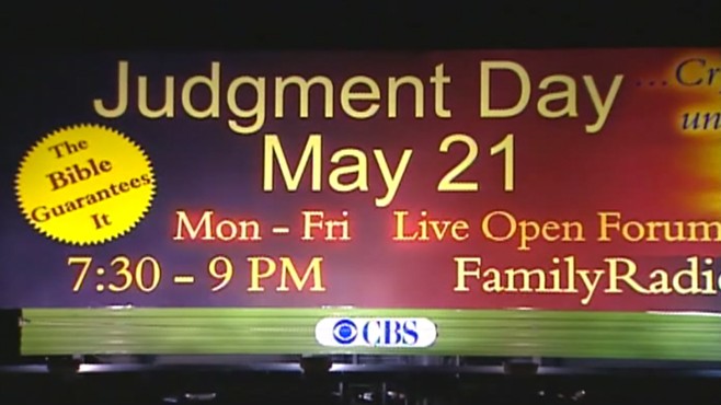 VIDEO: Billboards are popping up that proclaim the end of the world.