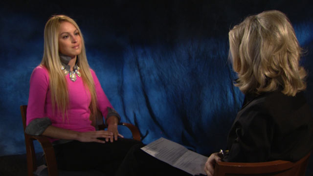 PHOTO: ABC News Diane Sawyer sits down with Sandy Hook Elementary teacher Kaitlin Roig.