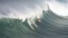  Video: Big waves attract professional surfers for Hawaiian competition.