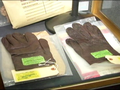 VIDEO: An LAPD exhibition includes evidence from well-known homicide investigations.