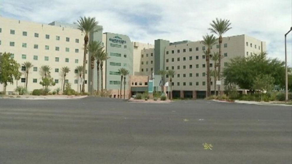 PHOTO: Summerlin Hospital Medical Center in Nevada is seen in this video grab; the medical center more than 26 babies have been infected with tuberculosis and hundreds more are being tested.