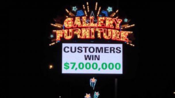 Gallery Furniture Loses Super Bowl Bet, Owes $7 Million To Customers