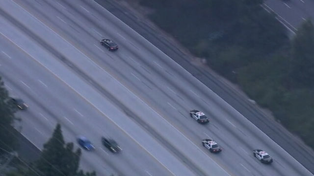 PHOTO: An undated handout photo of a car chase.