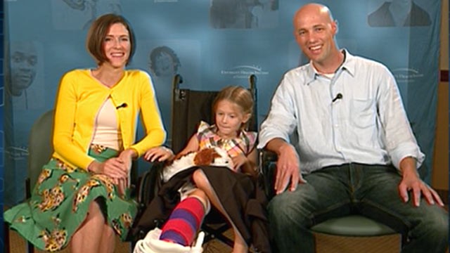 PHOTO: Lucy Mangum, 6, was bit by a shark while with her parents and sister on Ocrakoke Beach.