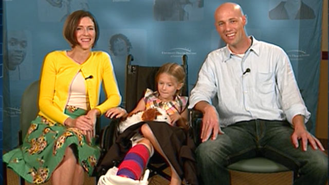 PHOTO: Lucy Mangum, 6, was bit by a shark while with her parents and sister on Ocrakoke Beach.