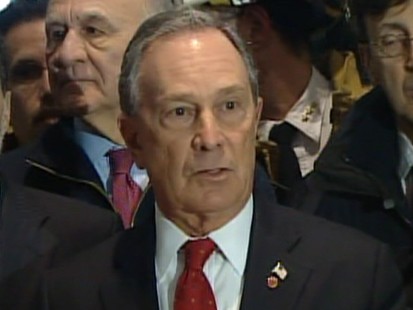 VIDEO: NYC Mayor Bloomberg talks about plane crash