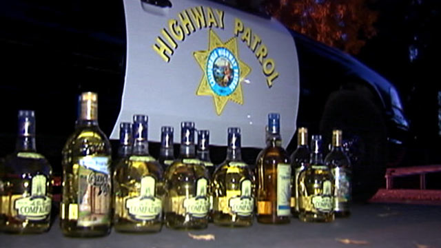 PHOTO: The California Highway Patrol seized more than 50 pounds of "liquid meth" on the highway in Coalinga, Calif.