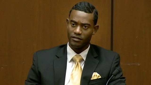 PHOTO: Michael Amir Williams, Michael Jackson's assistant, took the stand at the Conrad Murray trial, Sept. 28, 2011.