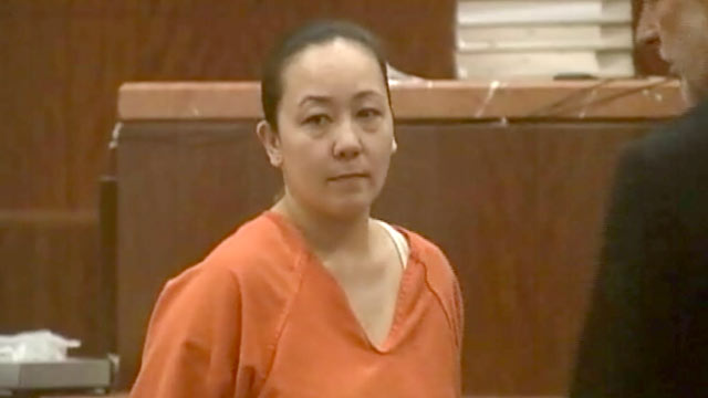 PHOTO: The alleged mastermind behind a Bellaire socialites murder-for-hire plot, Michelle Gaiser, pleaded guilty before a judge, July 27, 2012, Houston Texas.