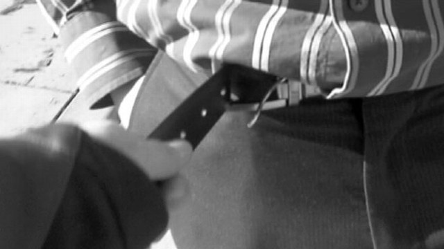 VIDEO: Boy, 9, was dragged by his belt alongside the car after missing the bus.