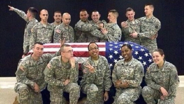VIDEO: Gov. Scott Walker says the Wisconsin National Guard is investigating the controversial photo.