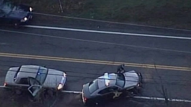 PHOTO: One police officer was killed and four other officers were injured in New Hampshire this evening in a standoff with a suspect armed with a rifle, authorities said.