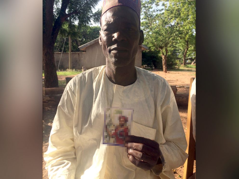 PHOTO: A group of desperate fathers, brothers and uncles whose girls were among those kidnapped a month ago spoke to ABC News in the north-eastern town of Yola, Nigeria.