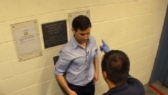 PHOTO: Dan Harris made himself an inmate at downtown Denver County Jail to illustrate 48 hours of solitary confinement. We can watch the results on "Nightline" Thursday, Sept. 20, 2012.