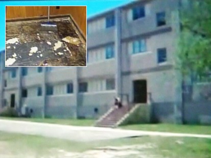 Video of Fort Bragg asbestos scare.