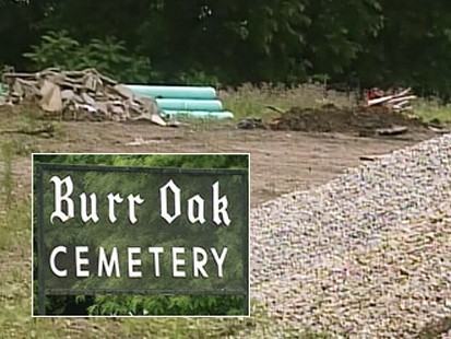 Video: Chicago area cemetery digs up old graves in r