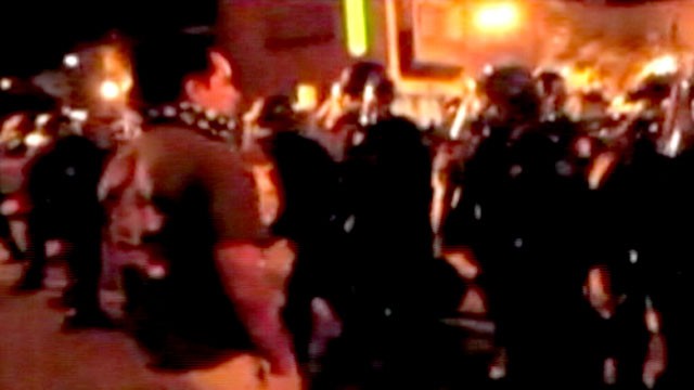 PHOTO: Oakland Cop Beats Protester During Occupy Oakland March