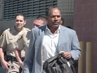 OJ Leaving court