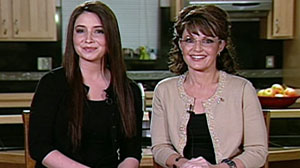 Bristol and Sarah Palin on Oprah