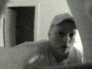 Alleged Peeper Caught on Camera
