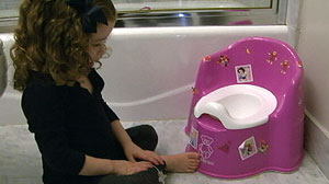 PHOTO An Arlington, Va. mother says she was shocked when the principal of her daughter, Zoes, preschool said the 3-year-old had violated the schools potty training policy
