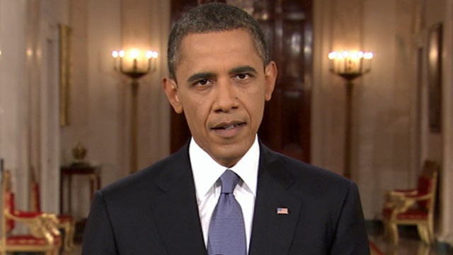 PHOTO: President Barack Obama addresses the nation about the withdrawal of troops from Afghanistan on June 22, 2011.