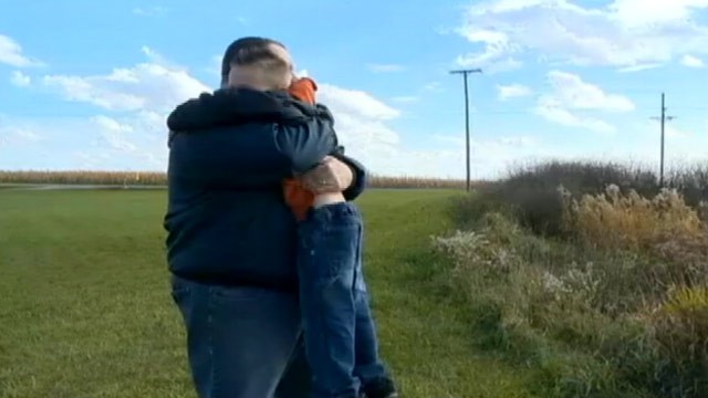 PHOTO: A man reunites with a baby he saved five years ago, who is now 6-years-old.