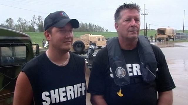 PHOTO: Father-son rescue team Jesse Shaffer, 25, and his father, also named Jesse Shaffer, 53, are shown.