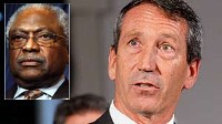 PHOTO Gov. Sanford's rejected the stimulus money and Rep. Jim Clyburn's commented that the SC legislature should circumvent Sanford and get the money for the state anyway. 